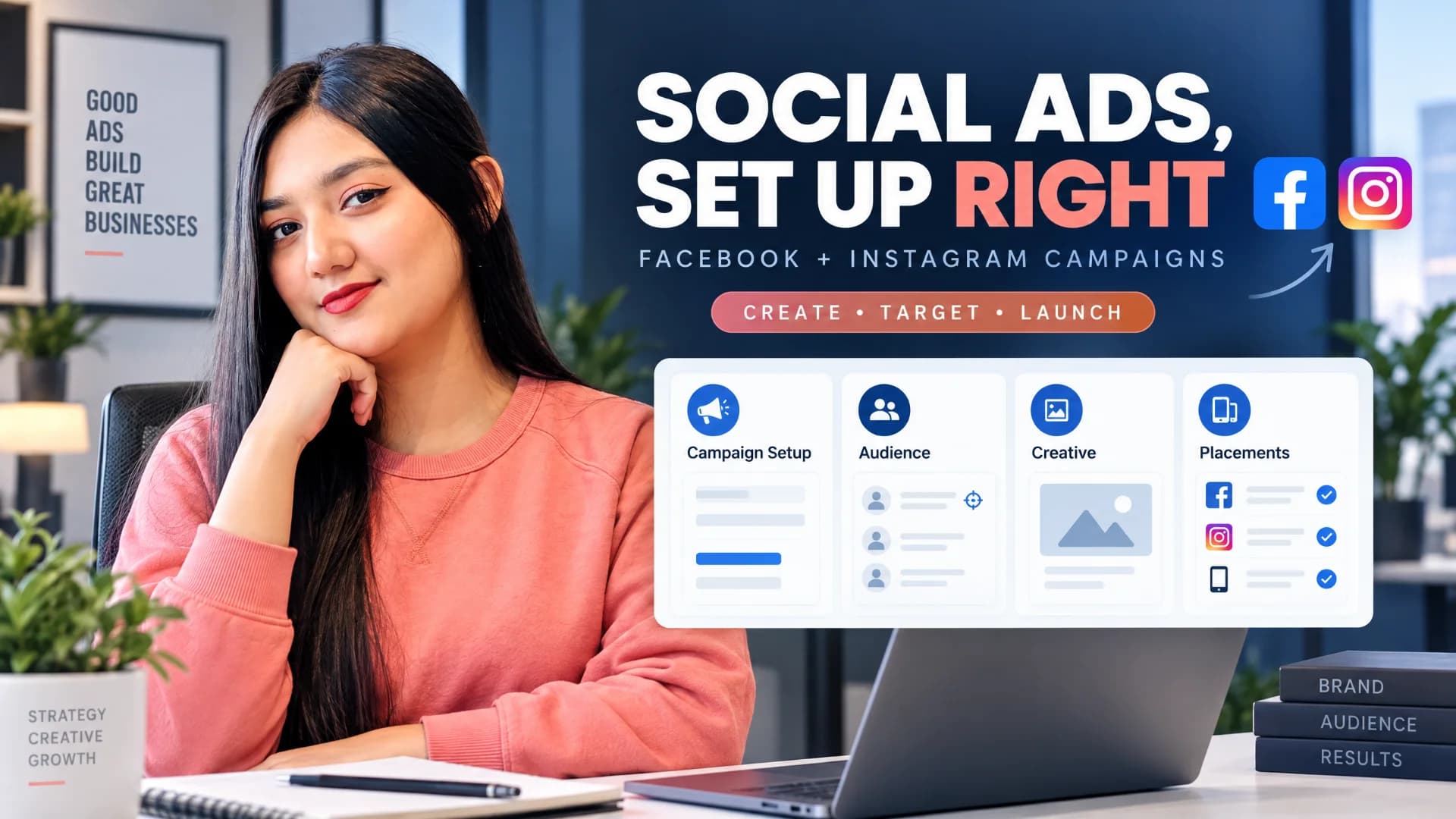 Cover image for I will create and launch your Facebook and Instagram ad campaign