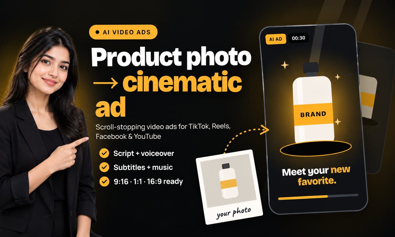 Cover image for I will crate cinematic professional AI Promo video for your business